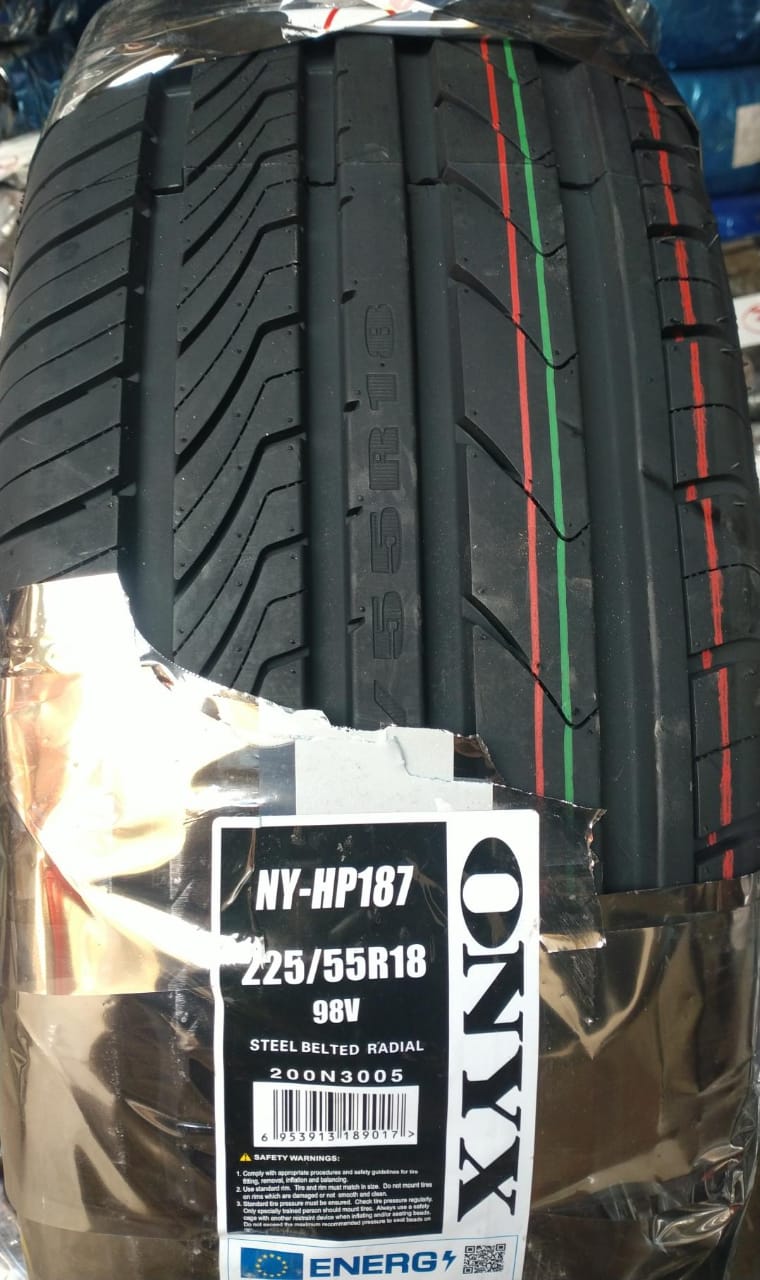 ONYX Brand Tyre 225-55R18 NY-HP187 For SUVs And Crossovers