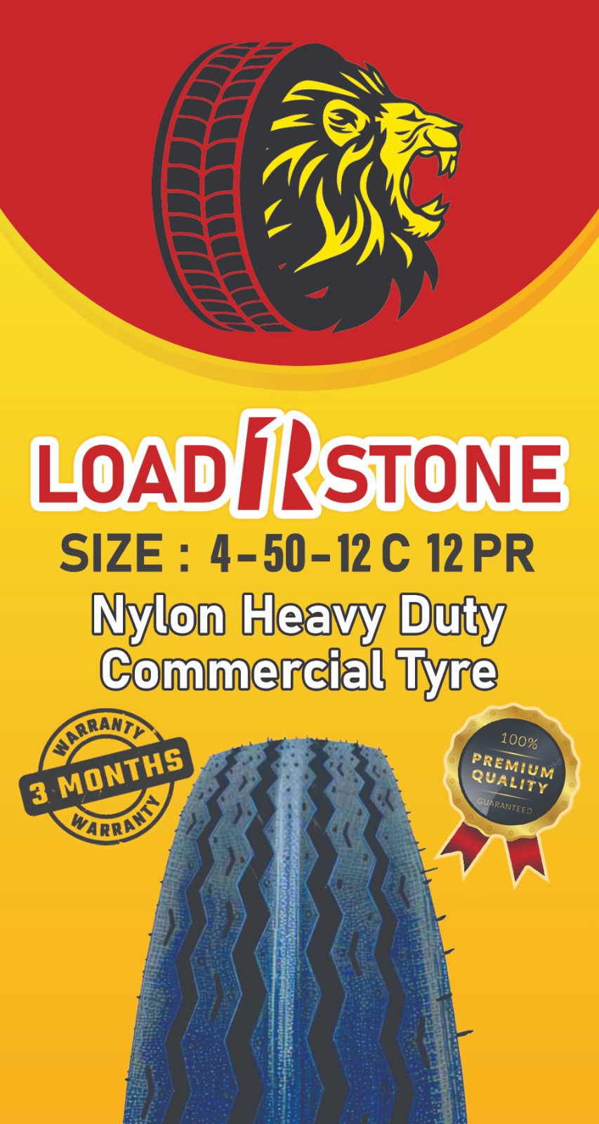 LOADSTONE 450-12 PLY Heavy Duty